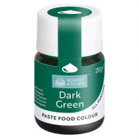 Mörk grön vattenbaserad karamellfärg till dina bakverk