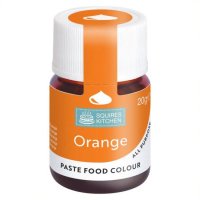 Orange vattenbaserad karamellfärg till dina bakverk