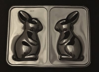 Chokladform till en hare